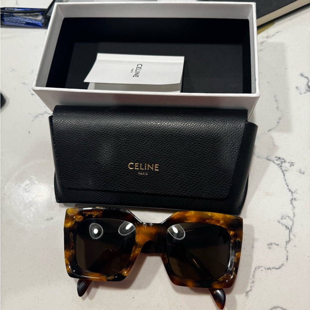 Celine Tortoise Sunglasses - Like New!